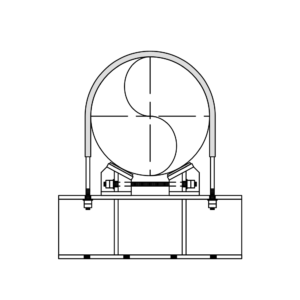 Shim Blocks, U-Bolts, Support Beam
