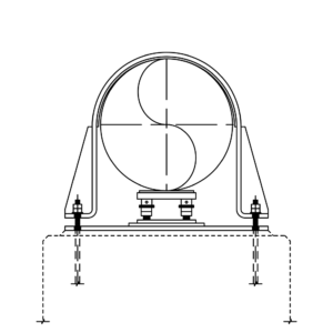 Adjustable Spacer, Baseplate, Holdown Clamp