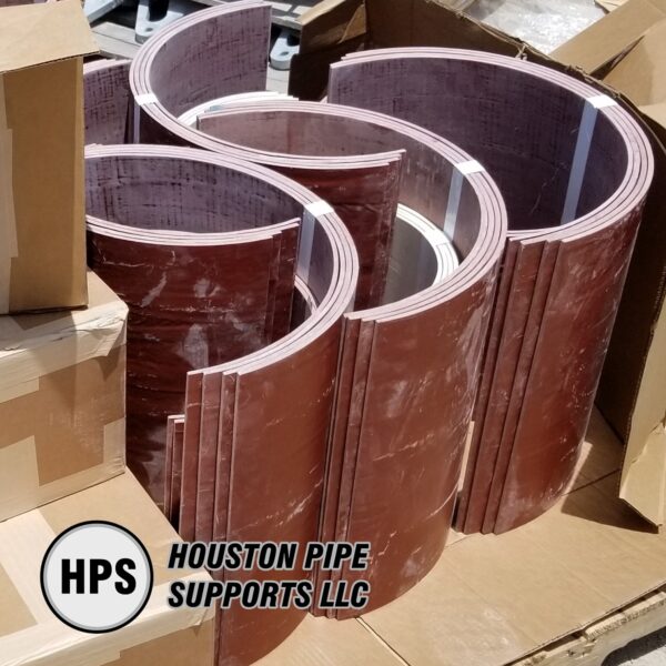 180 degree FRP wear pads