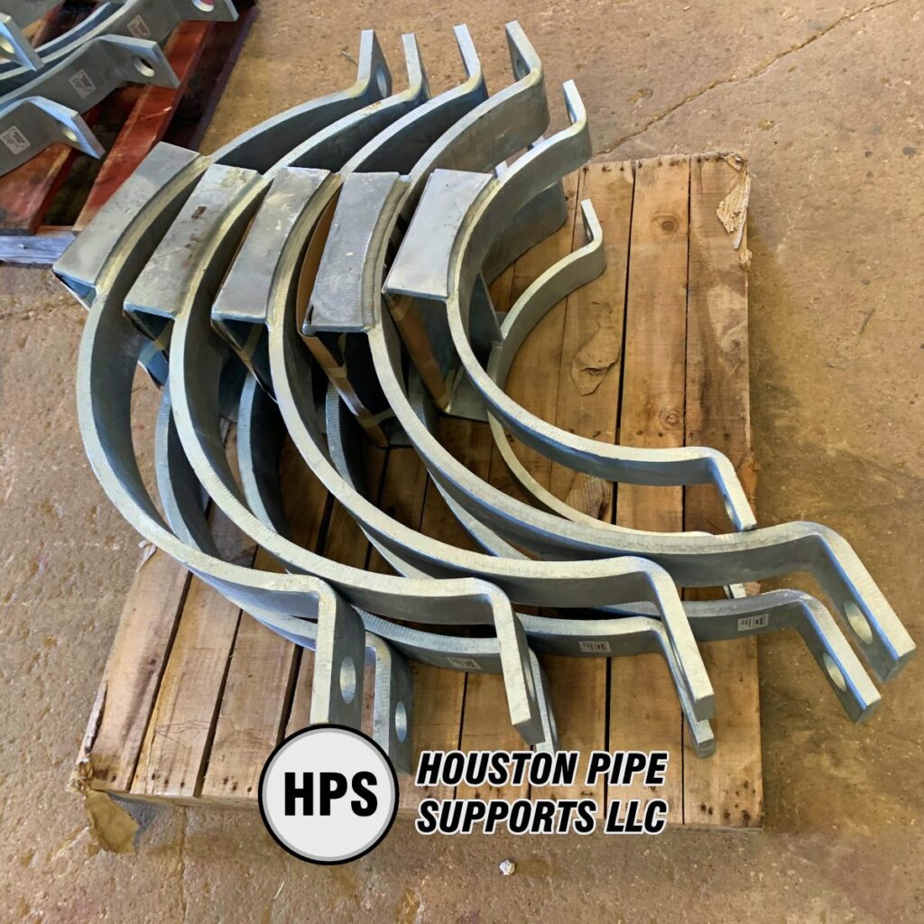 bolted pipe shoes