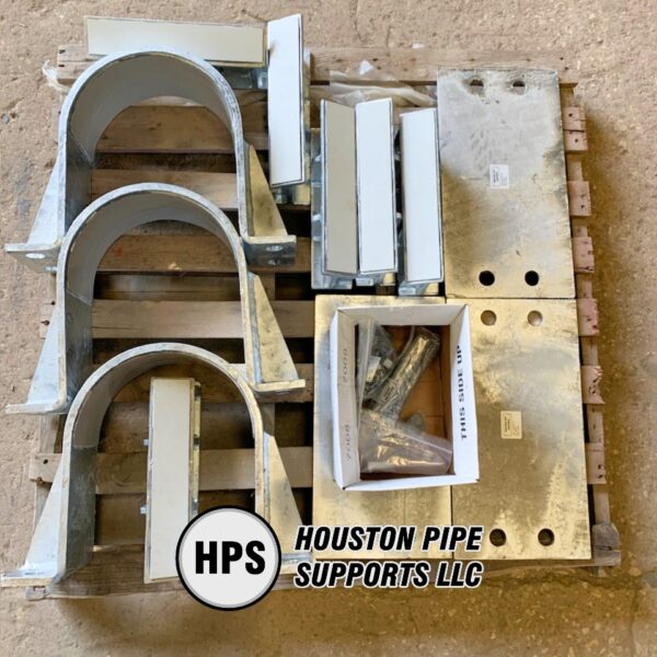 pallet of pipe supports