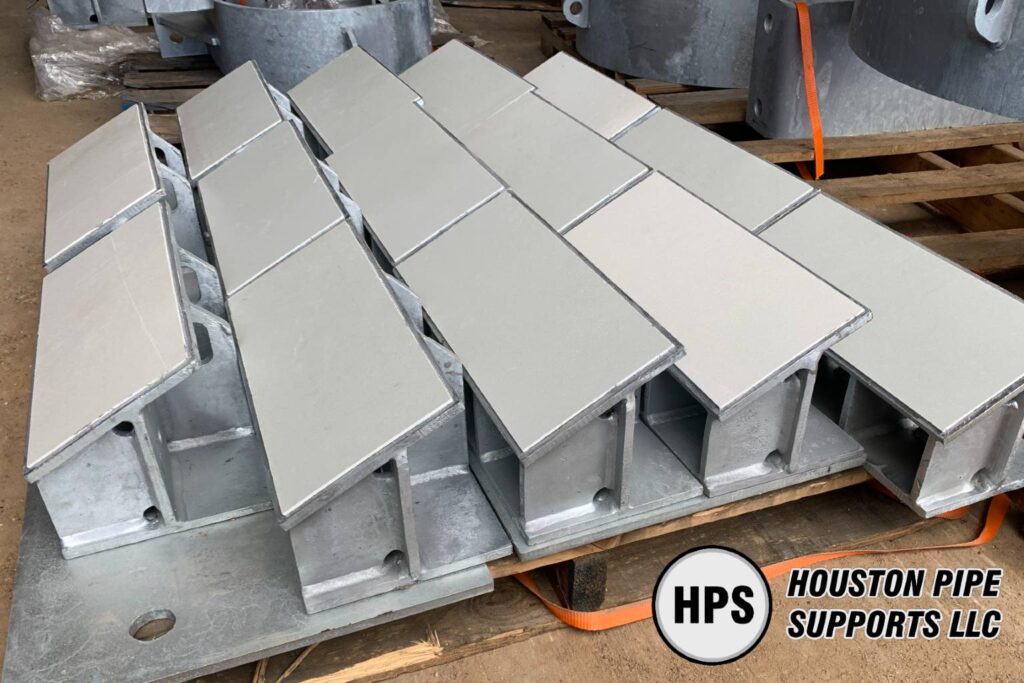 shim block supports baseplate