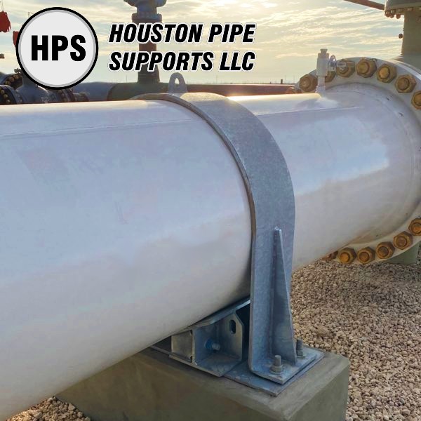 pipe support on pig launcher