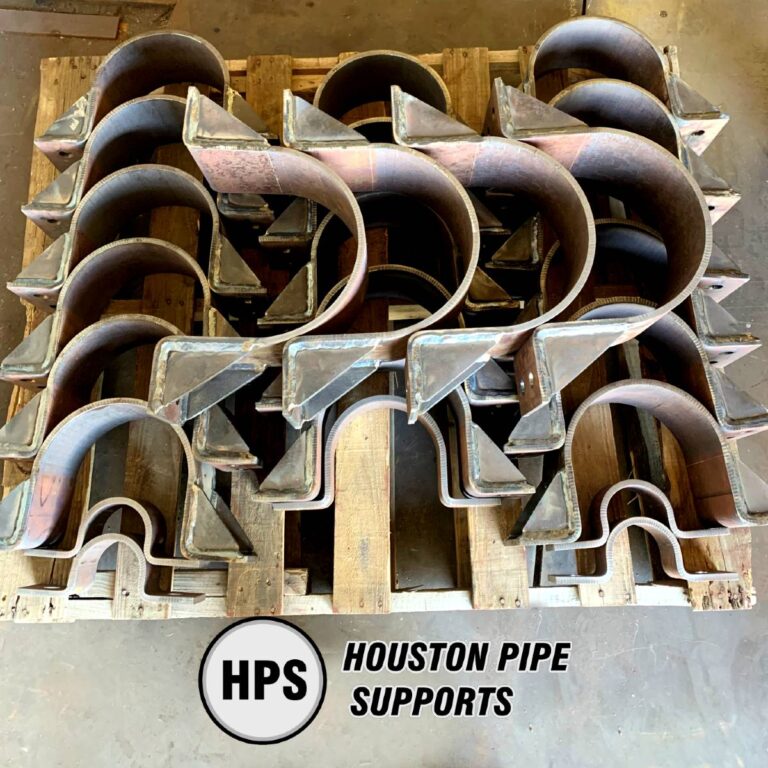 custom order of hold down pipe clamps