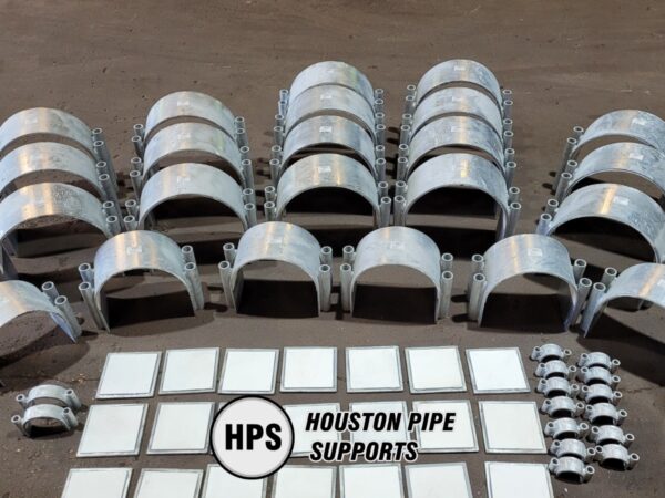 hold down clamps with ptfe liner