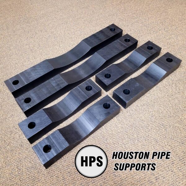 UV Resistance Plastic UHMW Pipe Saddles